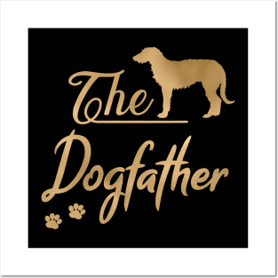 The Deerhound Dogfather Posters and Art